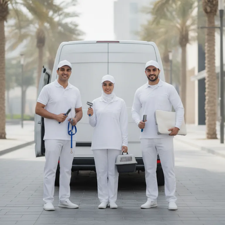 Luxury Pet Hotel team in Dubai Investments Park